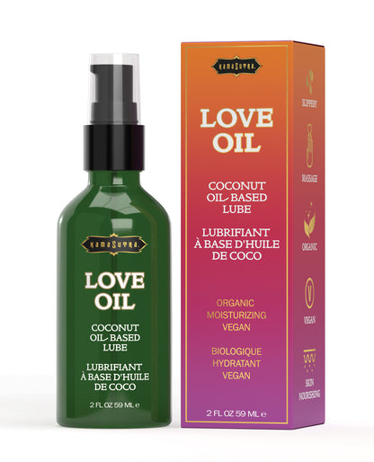 Love Oil Coconut Oil-Based Lube - SEXYEONE