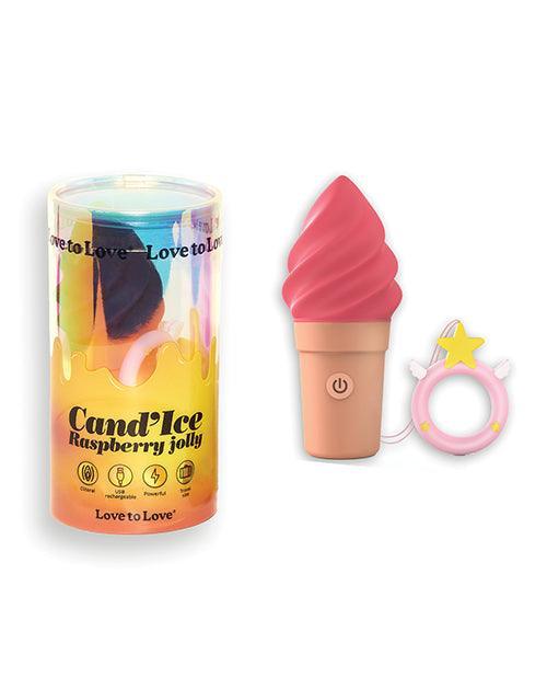 product image, Love to Love Cand'ice Ice Cream Cone Stimulator - Raspberry Jolly - SEXYEONE