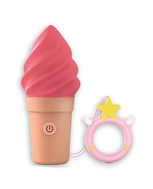 image of product,Love to Love Cand'ice Ice Cream Cone Stimulator - Raspberry Jolly - SEXYEONE