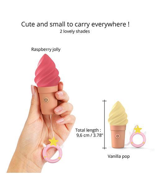 image of product,Love to Love Cand'ice Ice Cream Cone Stimulator - Raspberry Jolly - SEXYEONE