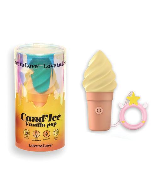 product image, Love to Love Cand'ice Ice Cream Cone Stimulator - Vanilla Pop - SEXYEONE