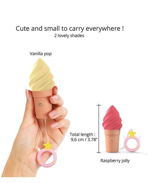 image of product,Love to Love Cand'ice Ice Cream Cone Stimulator - Vanilla Pop - SEXYEONE