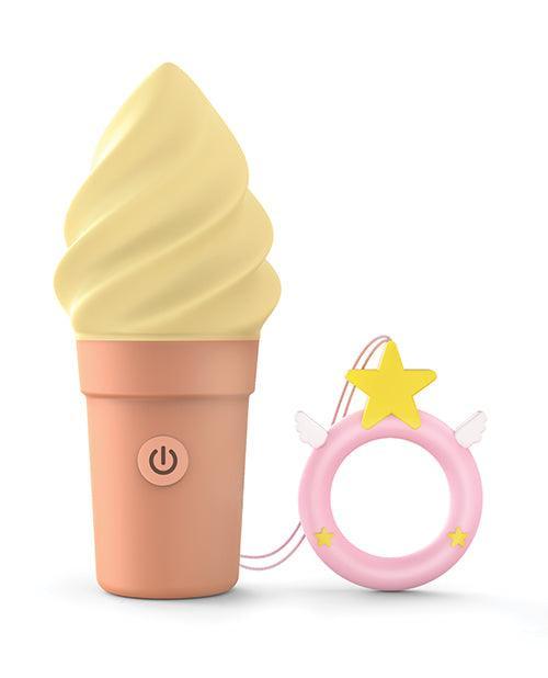 image of product,Love to Love Cand'ice Ice Cream Cone Stimulator - Vanilla Pop - SEXYEONE