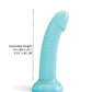 Love to Love Curved Suction Cup Dildolls Nightfall - Blue - SEXYEONE