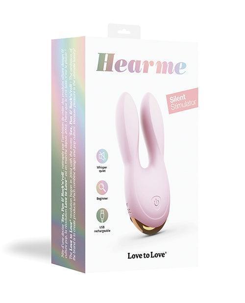 product image, Love to Love Hear Me Flexible Ear Stim - Baby Pink - SEXYEONE