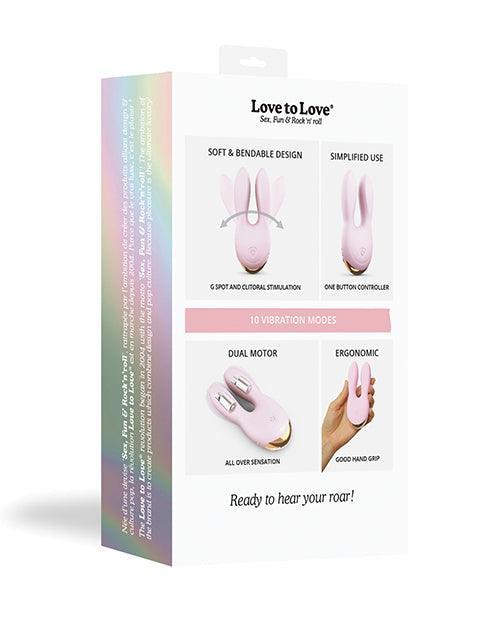 image of product,Love to Love Hear Me Flexible Ear Stim - Baby Pink - SEXYEONE