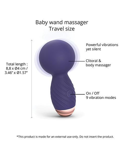 image of product,Love to Love Itsy Bitsy Mini Wand - Midnight Indigo - SEXYEONE