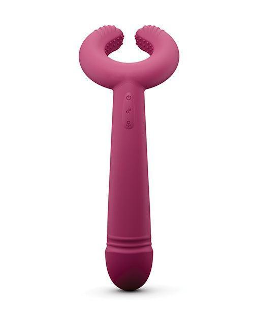 image of product,Love to Love Please Me Multi-Play Vibrator - Plum Star - SEXYEONE