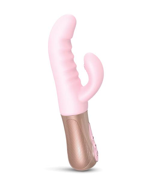 image of product,Love to Love Sassy Bunny Thrusting G-Spot Rabbit - Baby Pink - SEXYEONE