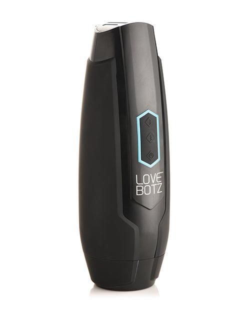 image of product,LoveBotz The Milker Max 14X Thrusting & Vibrating Masturbator - Black - SEXYEONE