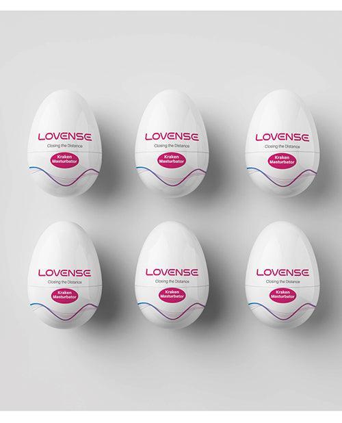 image of product,Lovense Kraken Egg 6-Pack - White - SEXYEONE