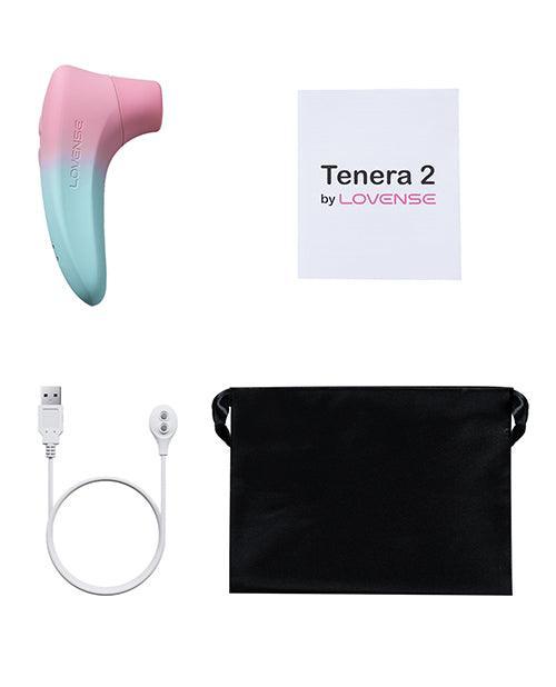 image of product,Lovense Tenera 2 Bluetooth Clitoral Suction Stimulator - Pink/Blue - SEXYEONE