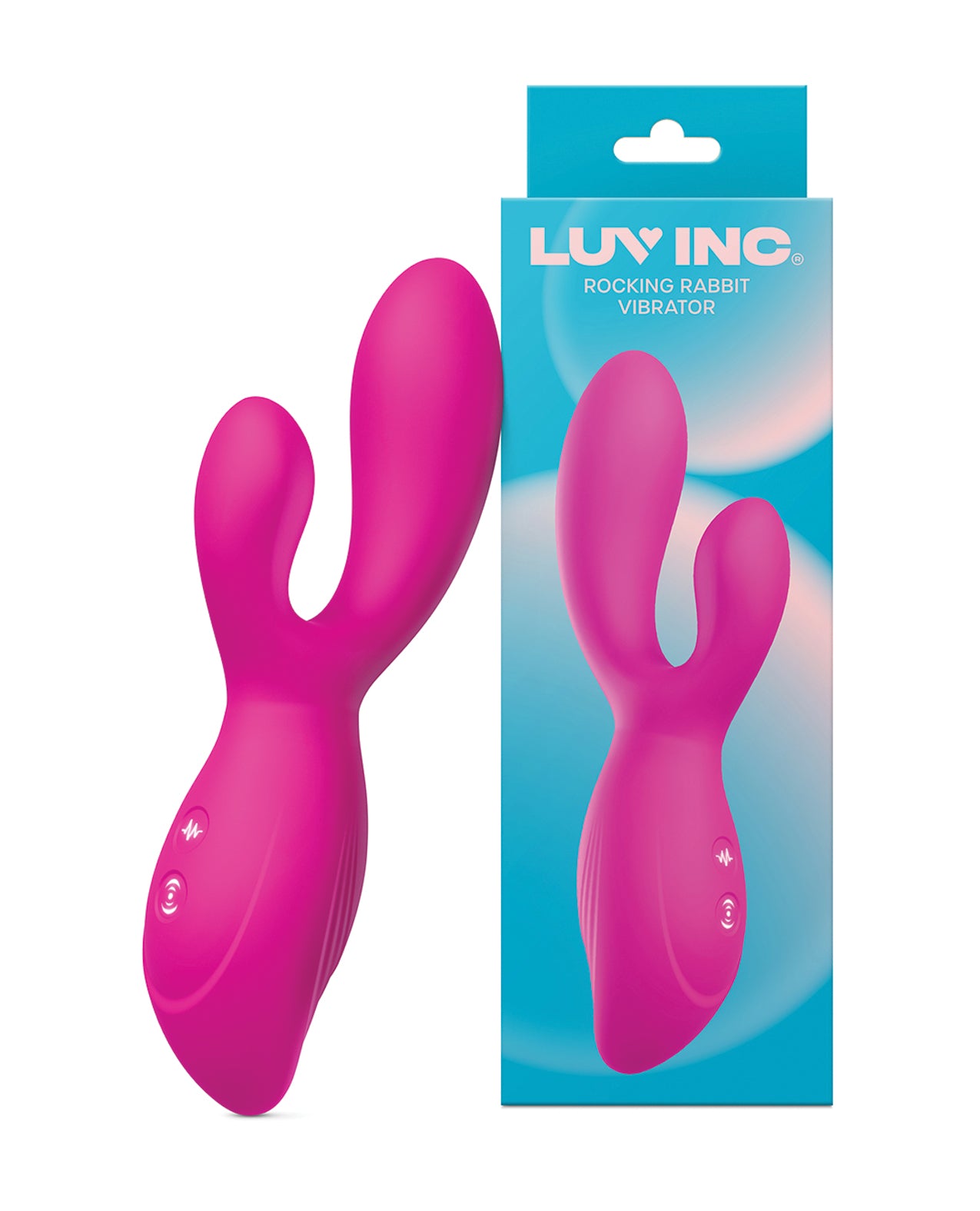 product image, Luv Inc. Come Hither Rocking Rabbit - Pink - SEXYEONE