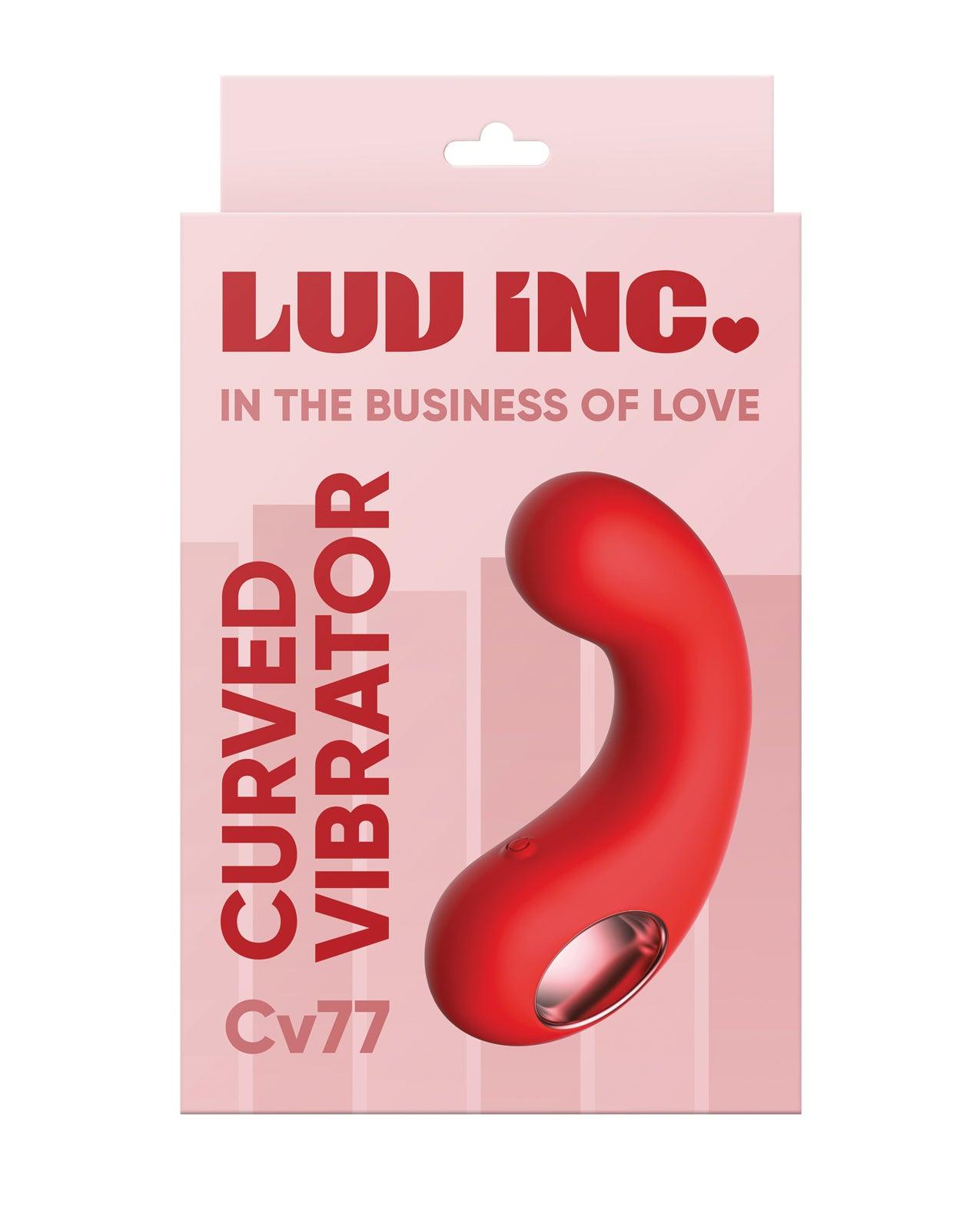 image of product,Luv Inc. Curved Vibrator - SEXYEONE