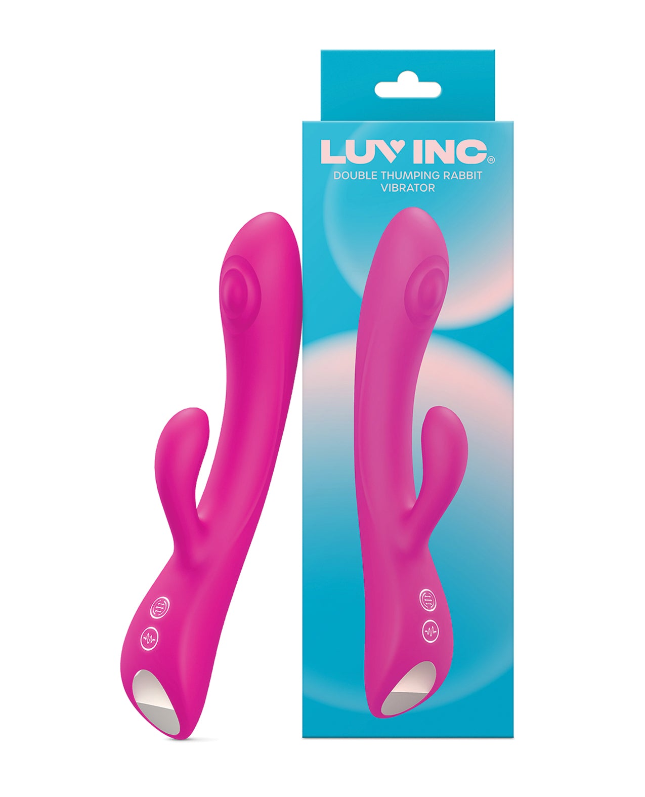 product image, Luv Inc. Double Thumping Rabbit - Pink - SEXYEONE