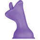 Luv Inc. Mouth & Tougue Suction Cup Vibrator - Purple - SEXYEONE