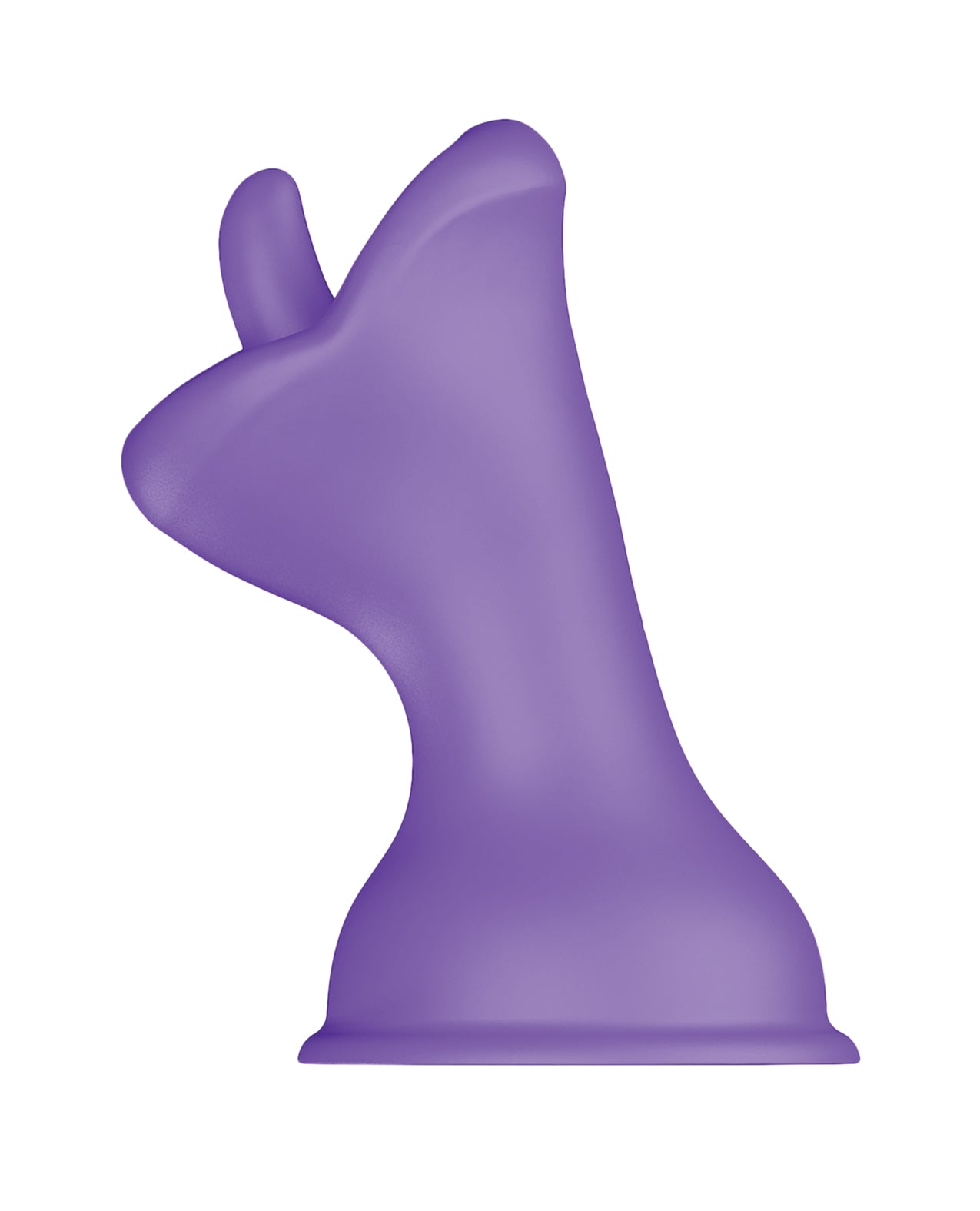 image of product,Luv Inc. Mouth & Tougue Suction Cup Vibrator - Purple - SEXYEONE