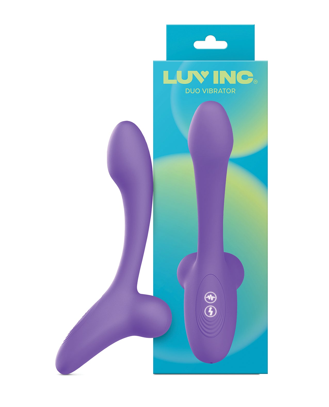 product image, Luv Inc. Poseable Duo Vibrator - Purple - SEXYEONE