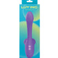 Luv Inc. Poseable Duo Vibrator - Purple - SEXYEONE