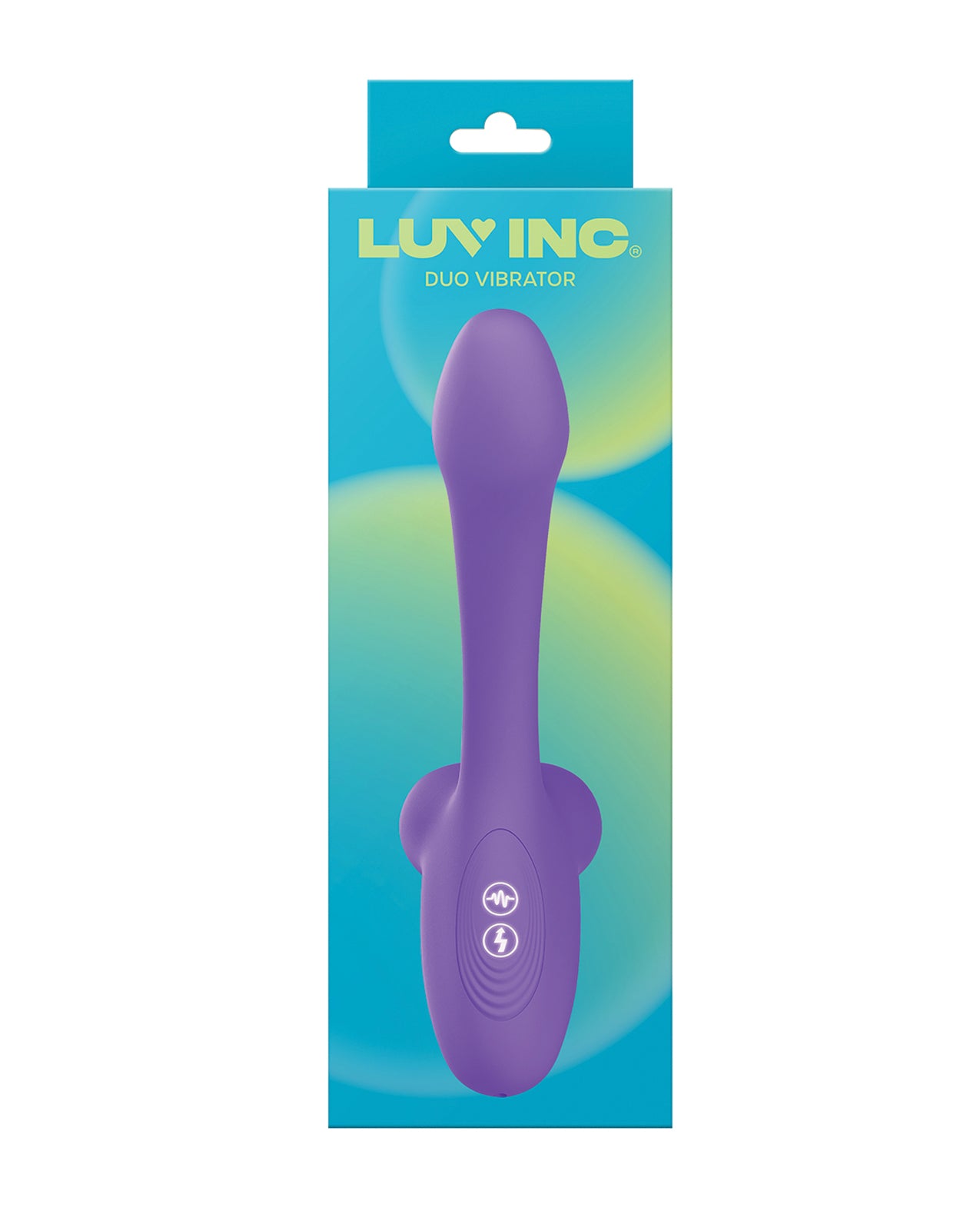 image of product,Luv Inc. Poseable Duo Vibrator - Purple - SEXYEONE