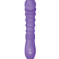 Luv Inc. Ribbed G-Spot Vibrator - Purple - SEXYEONE