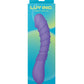 Luv Inc. Ribbed G-Spot Vibrator - Purple - SEXYEONE