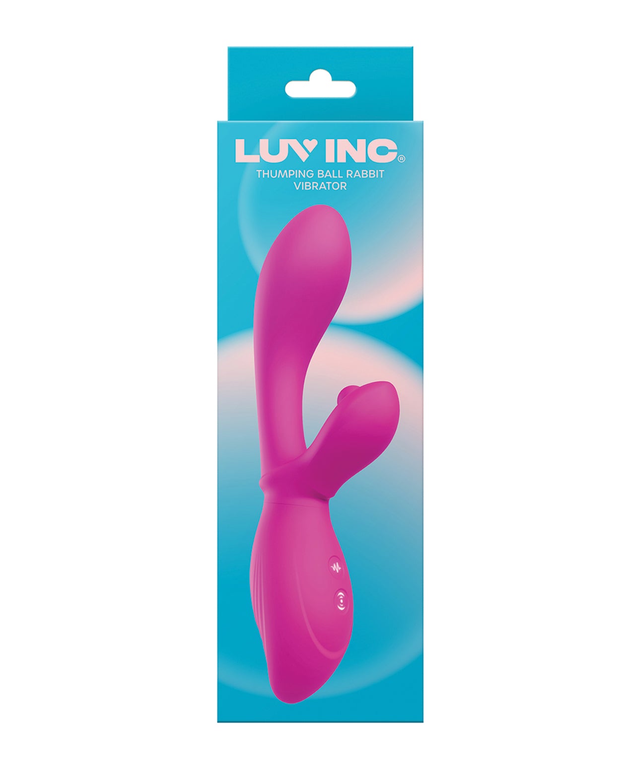 image of product,Luv Inc. Thumping Ball Rabbit - Pink - SEXYEONE