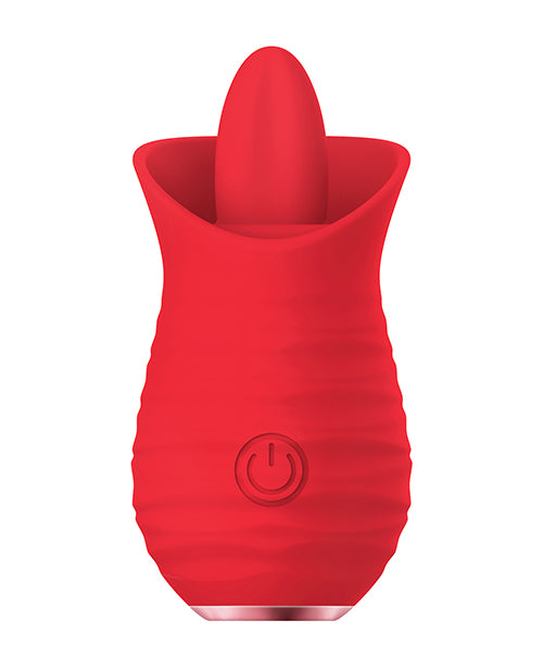 image of product,Luv Inc. Tongue Flickering Vibrator - SEXYEONE