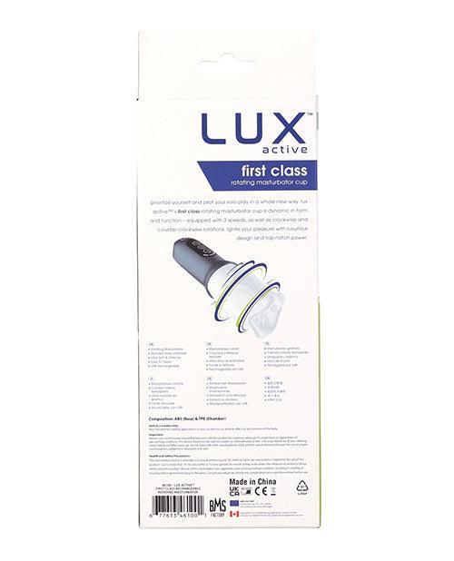 image of product,Lux Active First Class Rotating Masturbator Cup - SEXYEONE