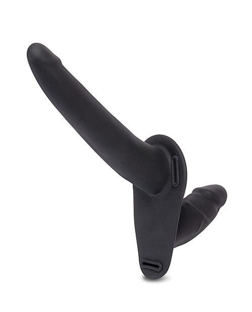 image of product,Lux Fetish Strap On Harness Dildo - SEXYEONE