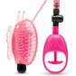 Lux Fetish Vibrating Butterfly Pussy Pump w/Quick Release - Pink - SEXYEONE