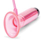 Lux Fetish Vibrating Clitoral Pump w/Quick Release - Pink - SEXYEONE