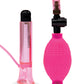 Lux Fetish Vibrating Clitoral Pump w/Quick Release - Pink - SEXYEONE