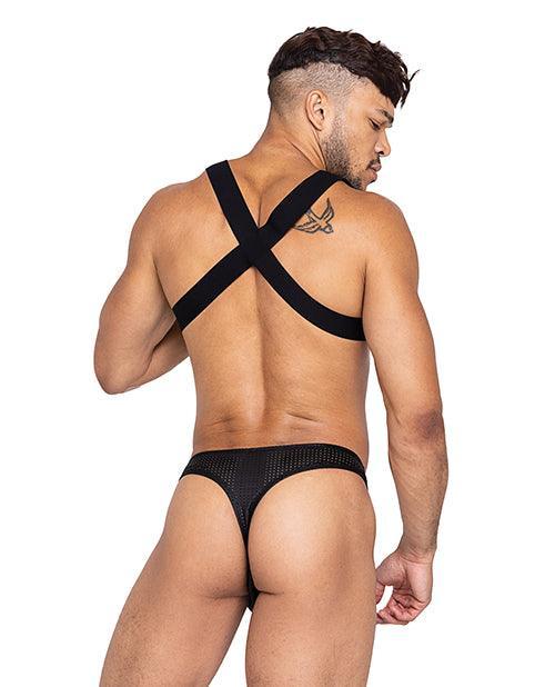 Master Harness W/hook & Ring Closure Black - SEXYEONE