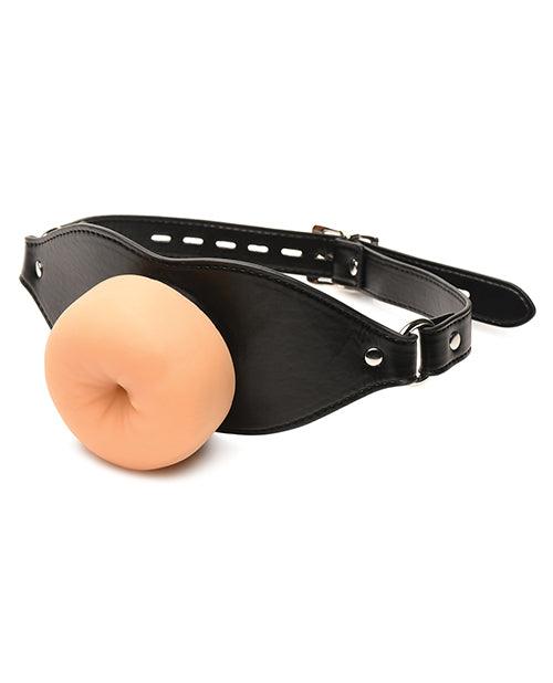 product image, Master Series Ass Face Mouth Gag - Light/Black - SEXYEONE