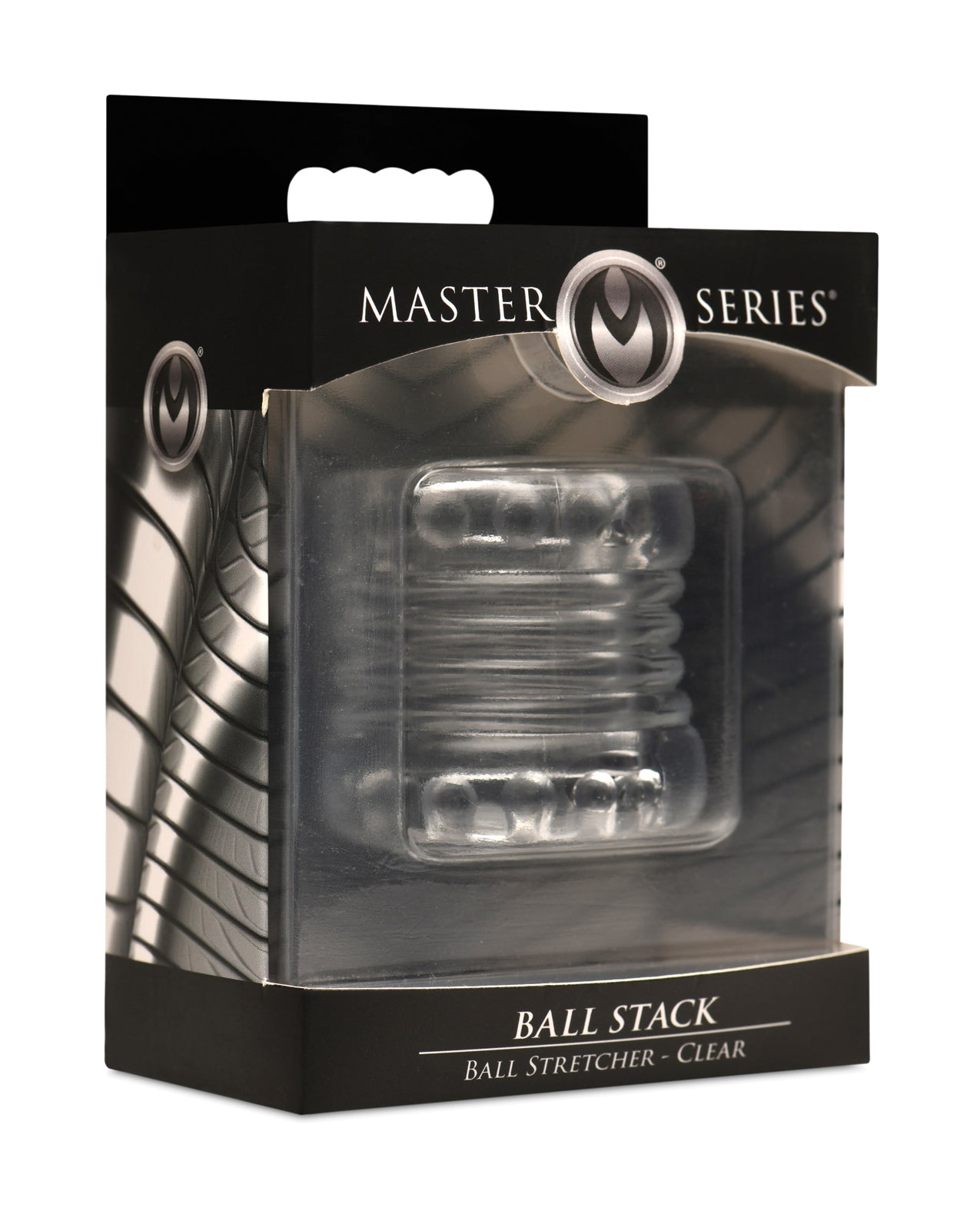 product image, Master Series Ball Stack Ball Stretcher - Clear - SEXYEONE