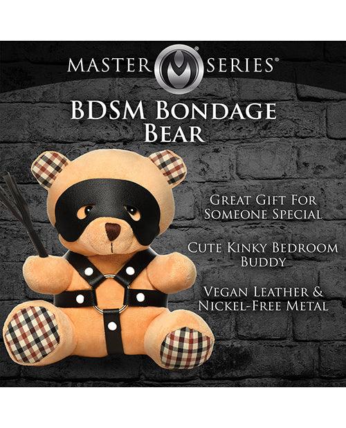 image of product,Master Series BDSM Teddy Bear Plush - SEXYEONE