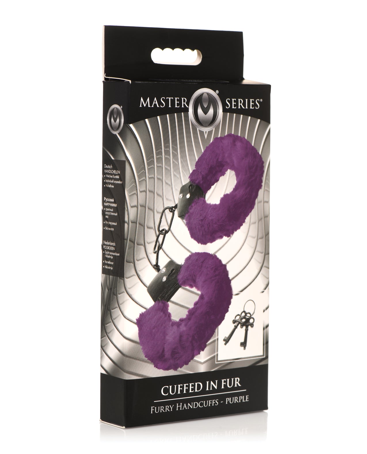 image of product,Master Series Cuffed in Furry Handcuffs - SEXYEONE