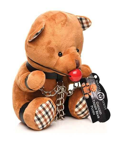 image of product,Master Series Gagged Teddy Bear Plush - SEXYEONE