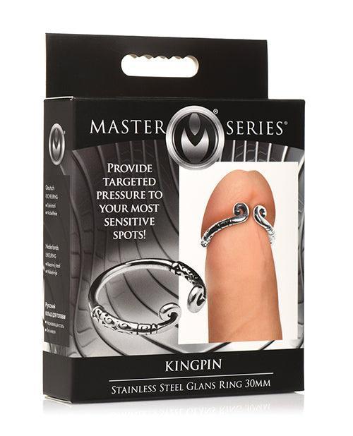 product image, Master Series Kingpin Stainless Steel 30mm Glans Ring - SEXYEONE