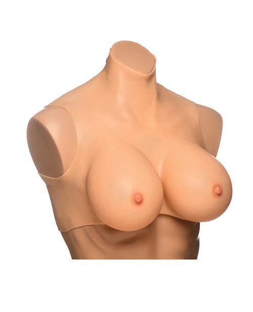 image of product,Master Series Perky Pair G Cup Silicone Breasts - SEXYEONE