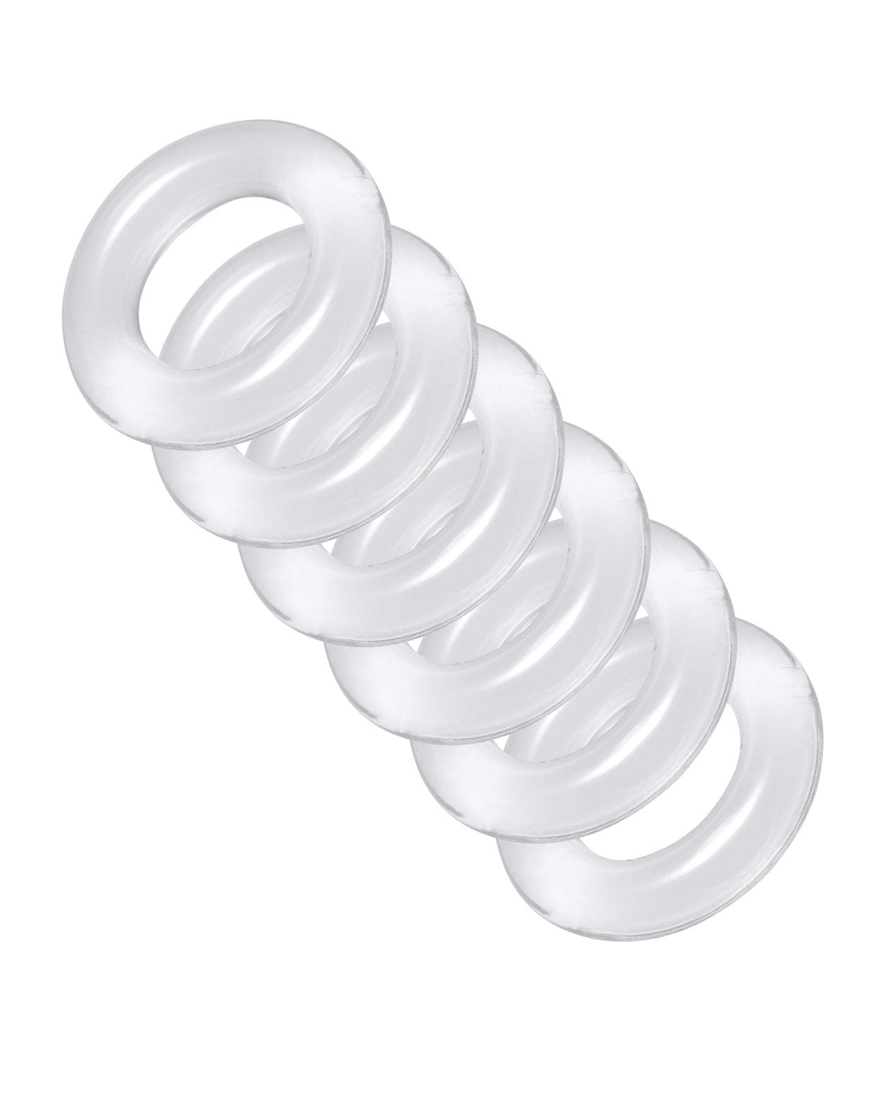 image of product,Master Series Ring Master Custom Ball Stretcher Kit - Clear, Set of 6 - SEXYEONE