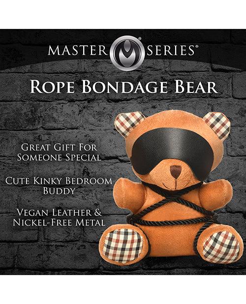 image of product,Master Series Rope Teddy Bear Plush - SEXYEONE