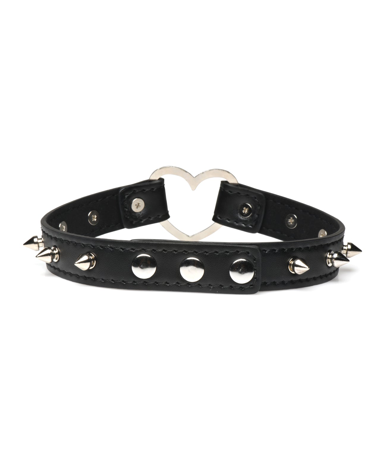 image of product,Master Series Spiked Heart Choker - SEXYEONE