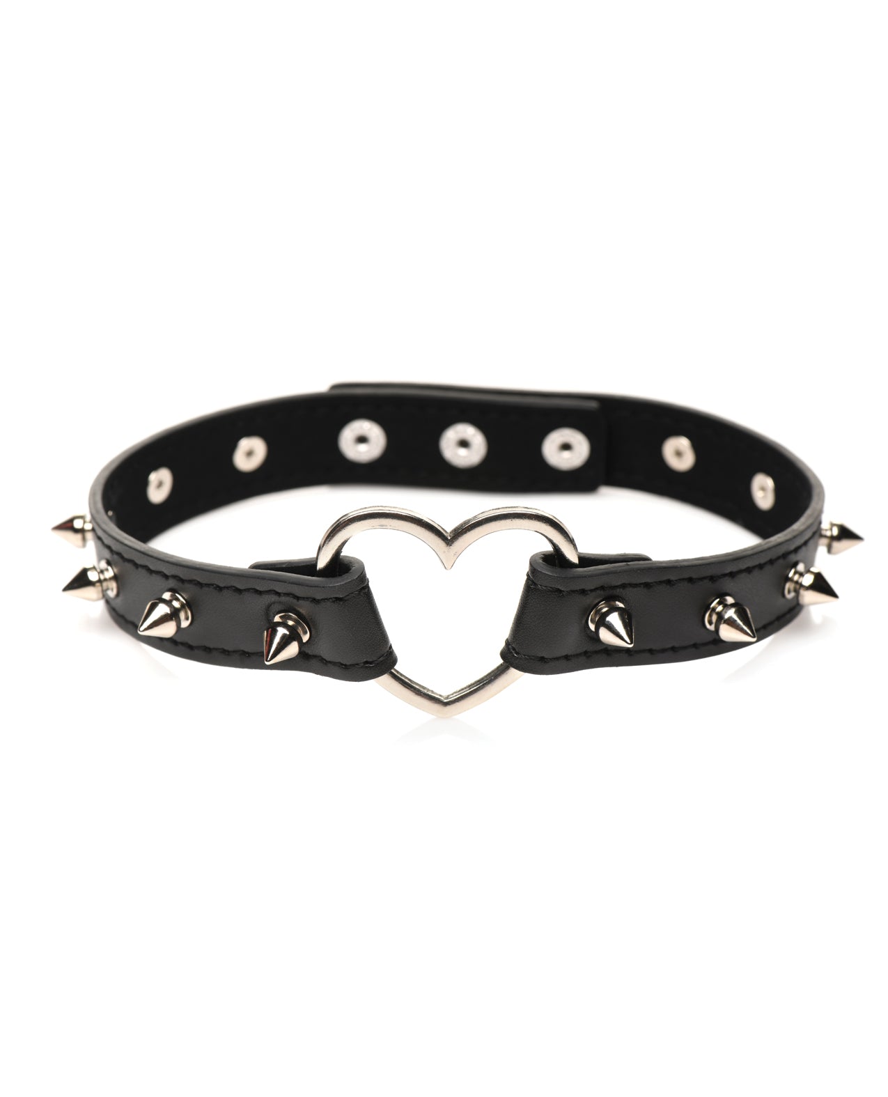 image of product,Master Series Spiked Heart Choker - SEXYEONE