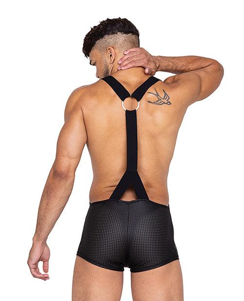 image of product,Master Singlet W/hook & Ring Closure & Contoured Zipper Pouch Black - SEXYEONE