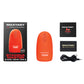 Maxtasy Stamina Master Heat up & Vibrating Stroker - Orange - SEXYEONE