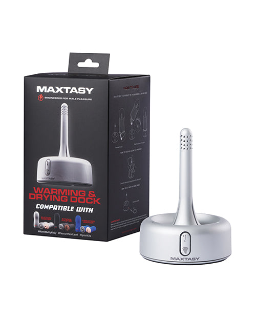 product image, Maxtasy Warming & Drying Dock - Compatible w/Suction Master, Stroke Master & Vibration Master - SEXYEONE