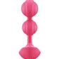 Melody Twin Balls Clit & G-Spot Vibrator - Pink - SEXYEONE