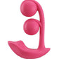 Melody Twin Balls Clit & G-Spot Vibrator - Pink - SEXYEONE